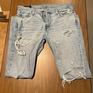 Hollister Denim distressed jean